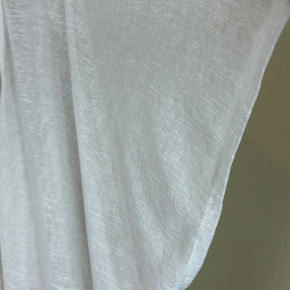 NWT  Sheer White Short Sleeve Kimono; OSFM - Picture 4 of 8